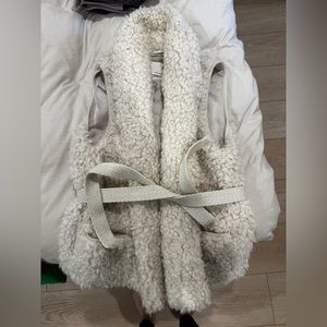 Wilfred Vest with waist tie size Medium